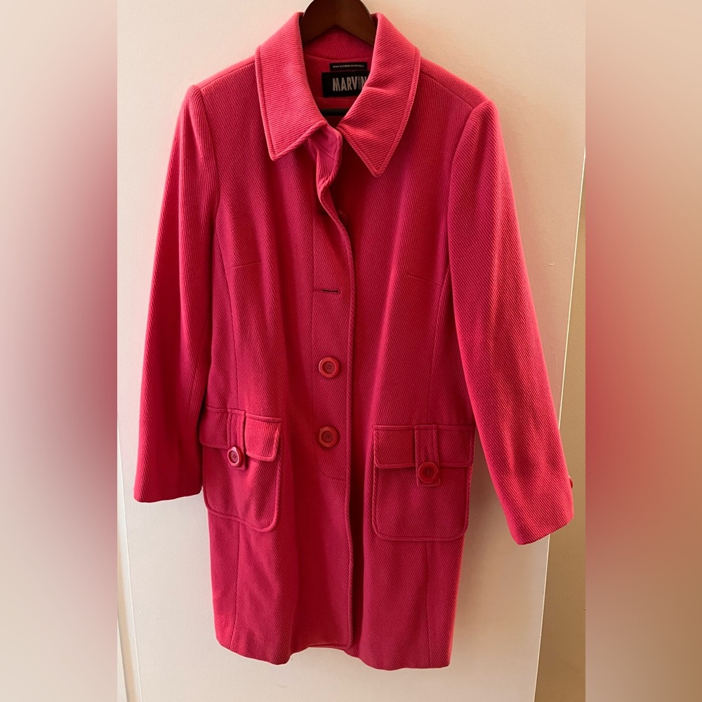 Marvin Richards Women's Pink Walking Coat
